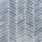 Msi Blue Shimmer 9.95 In. X 11.85 In. Chevron Glass Mosaic Wall Tile, 15PK ZOR-MD-0392 - alternate 1